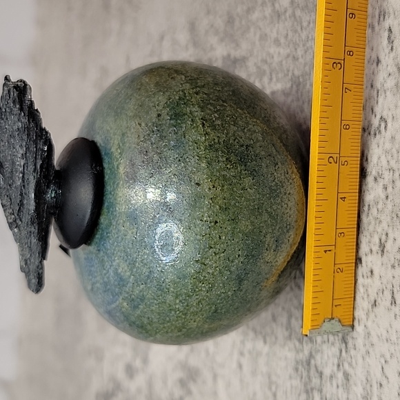 Artist signed Jeremy Diller dream jar raku potteryworks - Picture 6 of 7